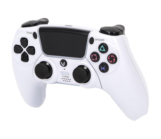 STEELDIGI Kontroler STEELSHOCK v2 Dasan PS4 biały - 745302 - zdjęcie 2